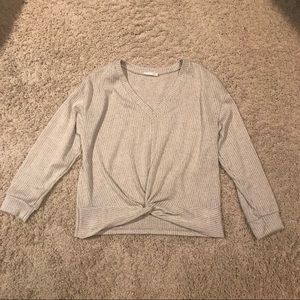 Women’s Gray LUSH Sweater